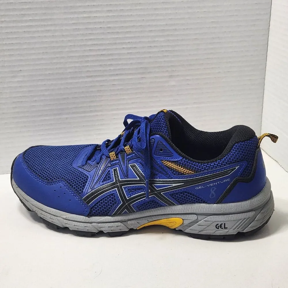 ASICS Gel Venture 8 Extra Wide Monaco Blue Running Shoes 1011A826-402 Size 8.5